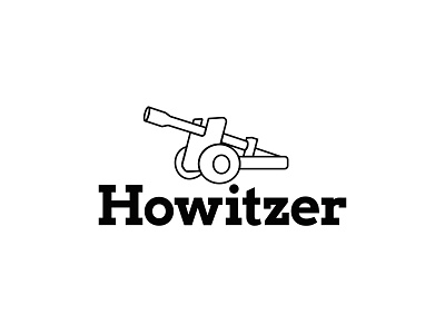 Howitzer corporate identity graphic design logo
