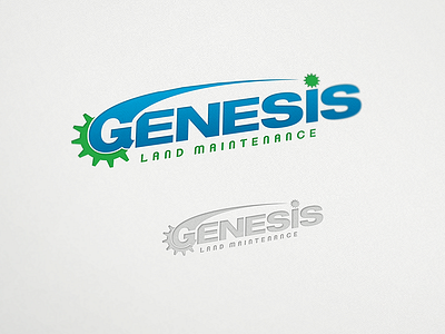 Genesis Land Maintenance logo