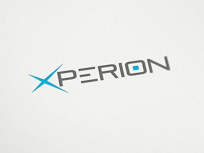 Xperion logo applications consulting logo logo design software xperion