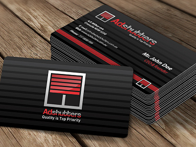 Adshutters logo & business card design