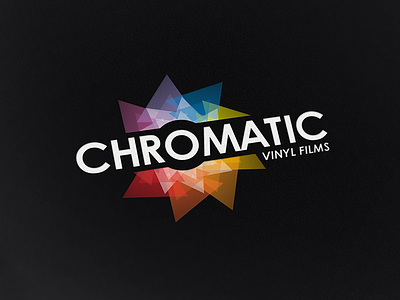 Chromatic logo architecture automotive chromatic industrial ireland logo logo design vinyl vinyl films