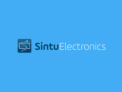 Sintu Electronics logo computer computer accessories ecommerce it logo logo design sintu electronics technology