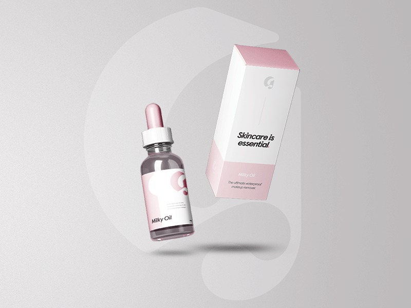 glossier package mockup glossier make up mockup package skin care