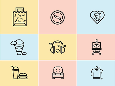 Icons for website icons web webdesign www