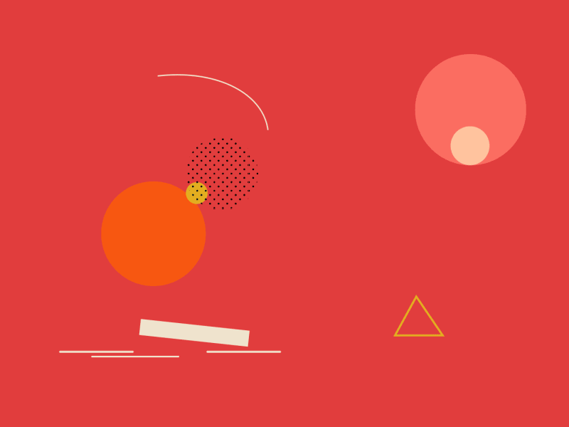 Shapes 2d animation experiment fun gif loop motiondesign motiongraphics shapes