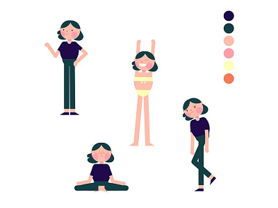 Character poses