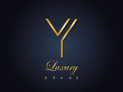 Y luxury brand logo design