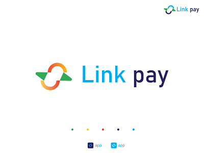Best Link Pay app and Link logo design