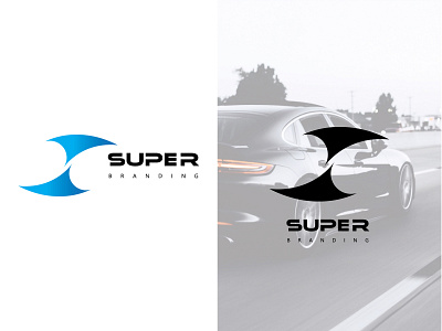 Super Branding and brand car Logo design