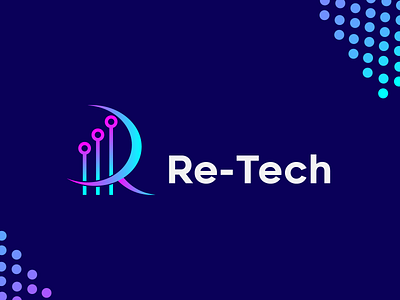 Re-Tech dribbble logo design