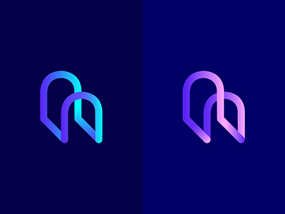 Tunnel, tube icon logo design dribbble