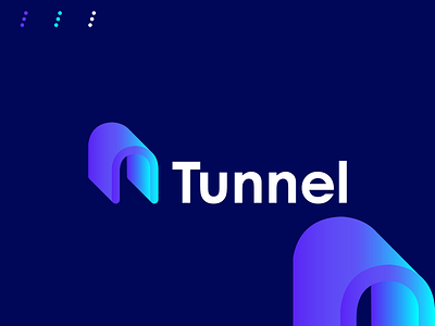 Tunnel logo design