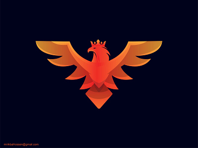 Falcon//Eagle!! branding company logo creative logo design dribbble 2023 eggle falcon gradient logo graphic design icon logo unique logo