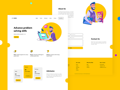 Online Learning Agency Website Design