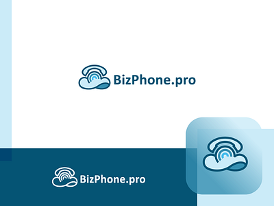 Biz Phone Logo branding connection design graphic design logo phone