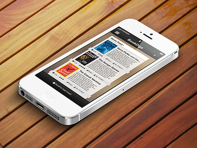 BookDigs iPhone App (WIP) 5 app bookdigs hd iphone iphone5 network retina social wip