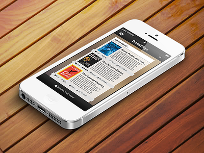 BookDigs iPhone App (WIP)