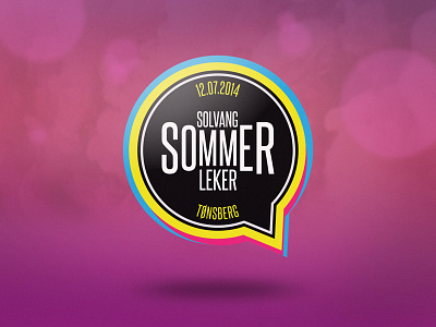 SSL 2014 cartoon event games logo norway pink summer tønsberg