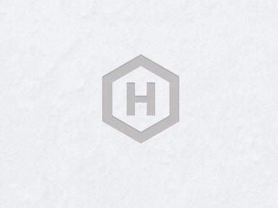 Logo branding clean cream h logo paper promotion sans self stone symbol typo white