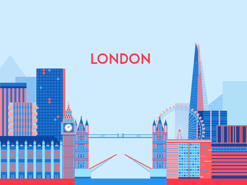 London by Amina Musa on Dribbble