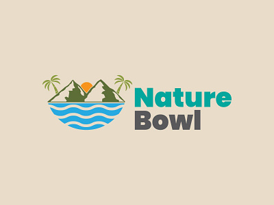 Logo Nature Bowl branding design design logo graphic design illustration logo logo design vector