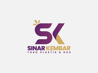 Logo Sinar Kembar design graphic design logo logo design sun vector
