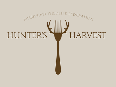 Hunter's Harvest antlers deer fork hunting mississippi wildlife federation