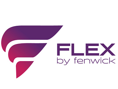 Flex by Fenwick 2 flex letter f logo