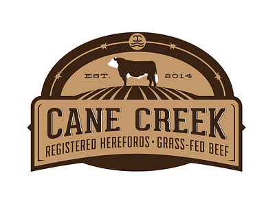 Cane Creek Cattle barbed wire beef cattle cows farm field hereford ranch