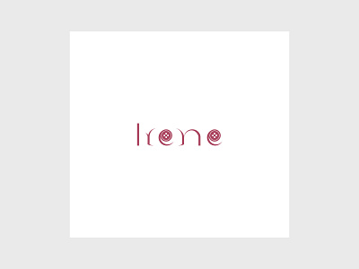 Irene Clothing factory branding design graphic design illustration logo typography vector