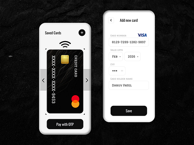 #DailyUI 002 - Credit card checkout