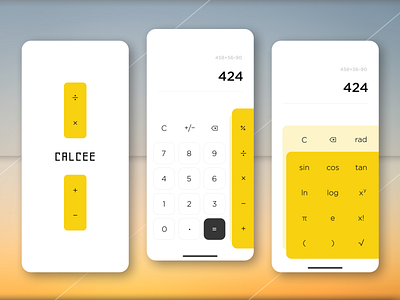 #DailyUI 004 - Calculator