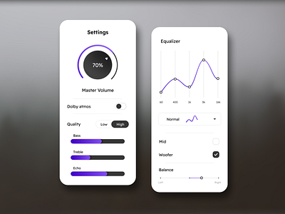 #DailyUI 007 - Settings