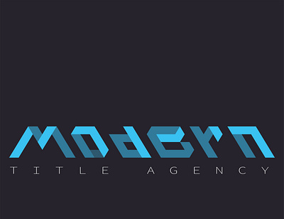 modern logo any agency branding design graphic design logo typography