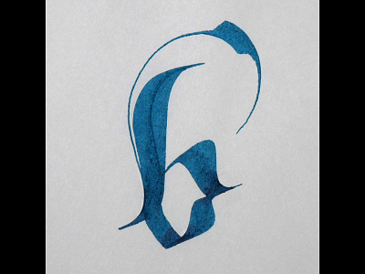 36 Days_B calligraphy design gothic handletters ink jato jatonez logo nib parallel pen