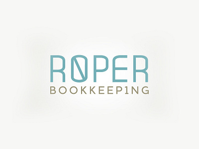 Roper Bookkeeping logo numbers