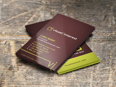 Visual Interest identity logo