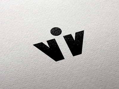 Viv bold branding logo medical device simple