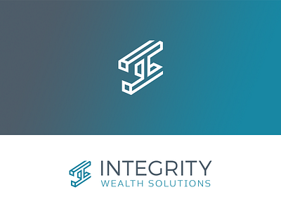 Integrity Wealth Solutions branding building logo money