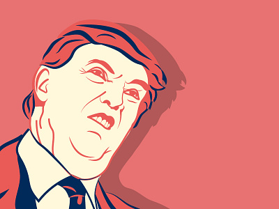 F#!K Trump 2016 election caricature donald trump drumpf illustration political cartoon politics trump us election