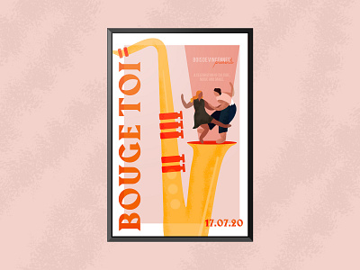 Bouge Toi affinity affinity designer culture dance design festival festival poster graphic design illustration illustrator move music parisian poster poster art poster challenge poster design vector vector illustration