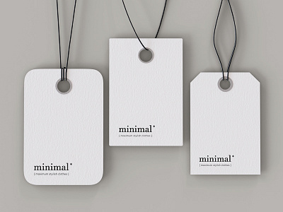 Clothing Label - Minimal