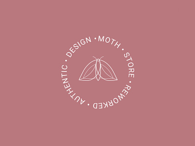 Design Logo - MOTH (store) branding design graphic design logo typography vector