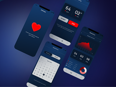 Heartbeat monitor — FitPulse