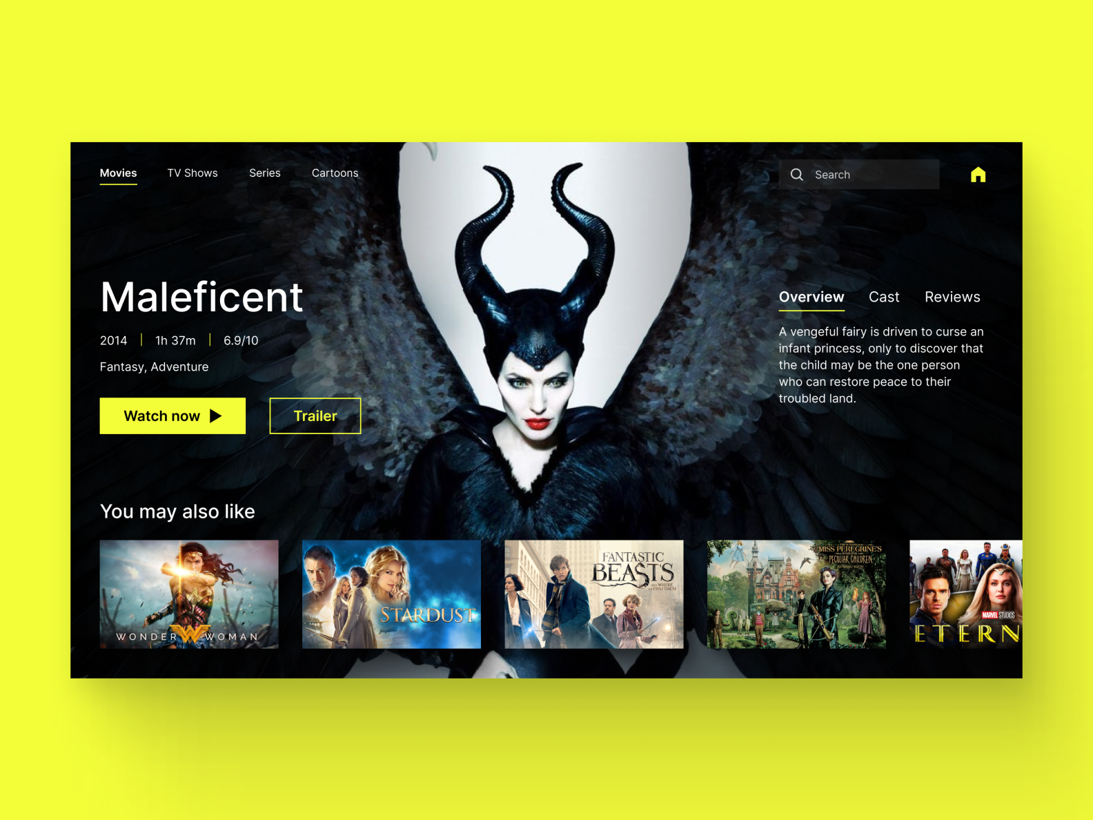 TV App by Oleksandra on Dribbble