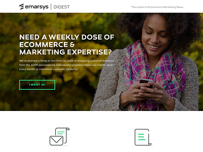 Emarsys design website