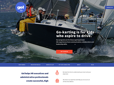 Gelcorp design website