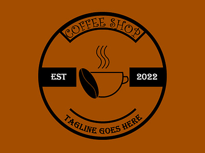logo for coffee shop adobe illustrator branding illustration logo