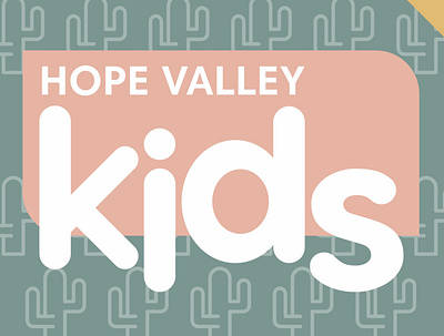 Hope Valley Kids Branding branding church logo student ministry