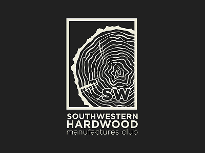 Southwestern Hardwood Manufactures Club Concept Logo